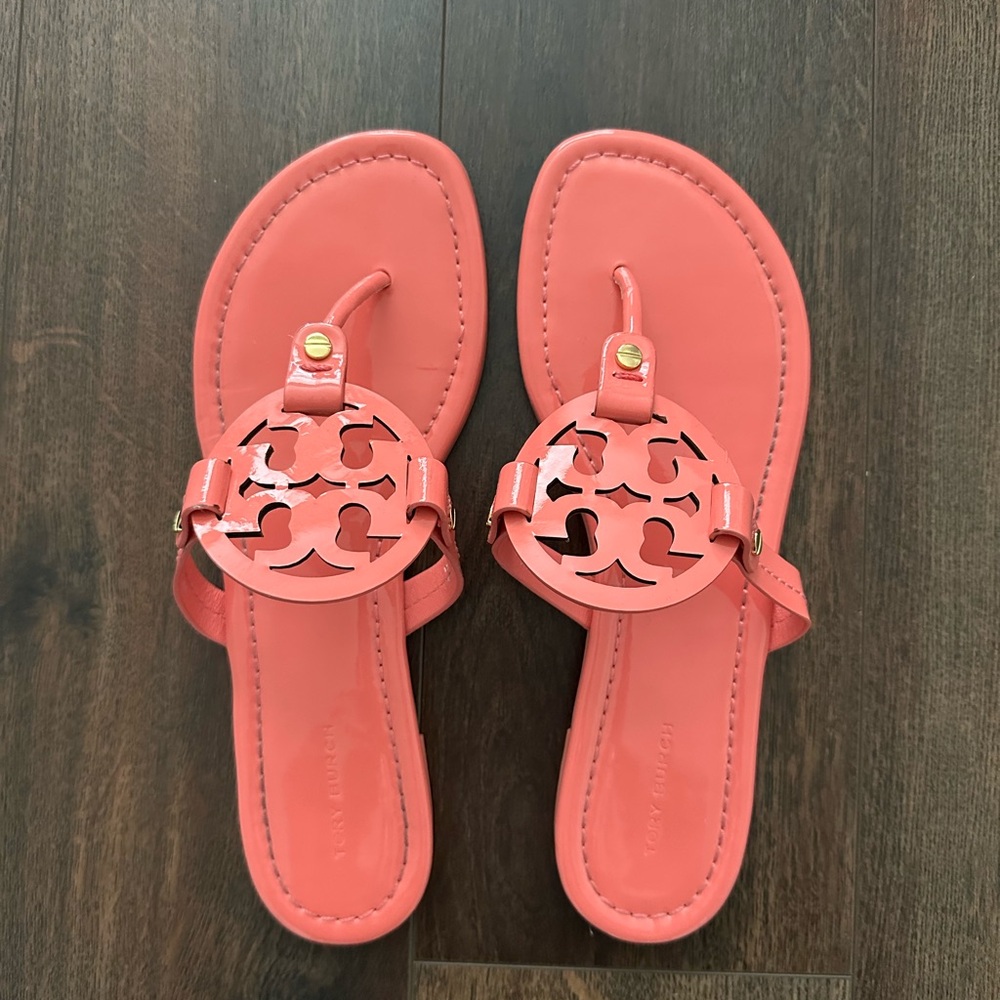 Tory Burch Coral Sandals